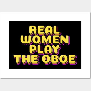 Real Women Play The Oboe Posters and Art